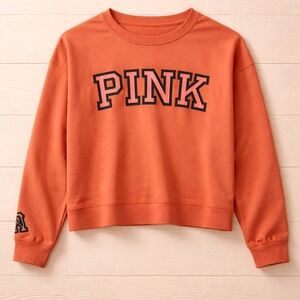 PINK Victoria's Secret Women's Orange Sweater